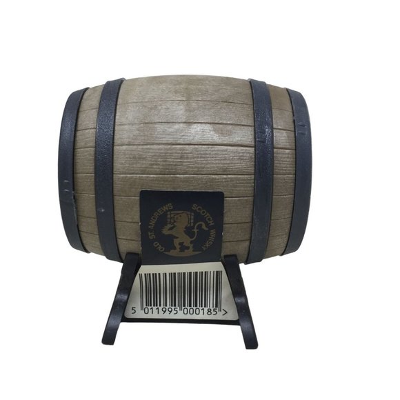 Vintage Old St. Andrews Scotch Whisky 10 Year Old Barrel Shaped Mini Bottle - Picture 2 of 5